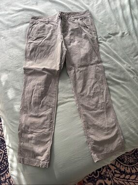 Eddie Bauer army green Women's Chinos - Straight Leg